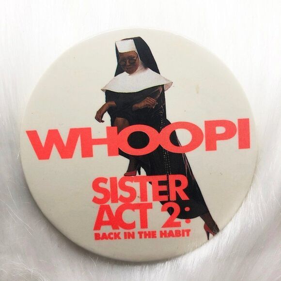 🔮 5/$25 90s‎ Vintage Sister Act 2 Pin - Picture 1 of 3
